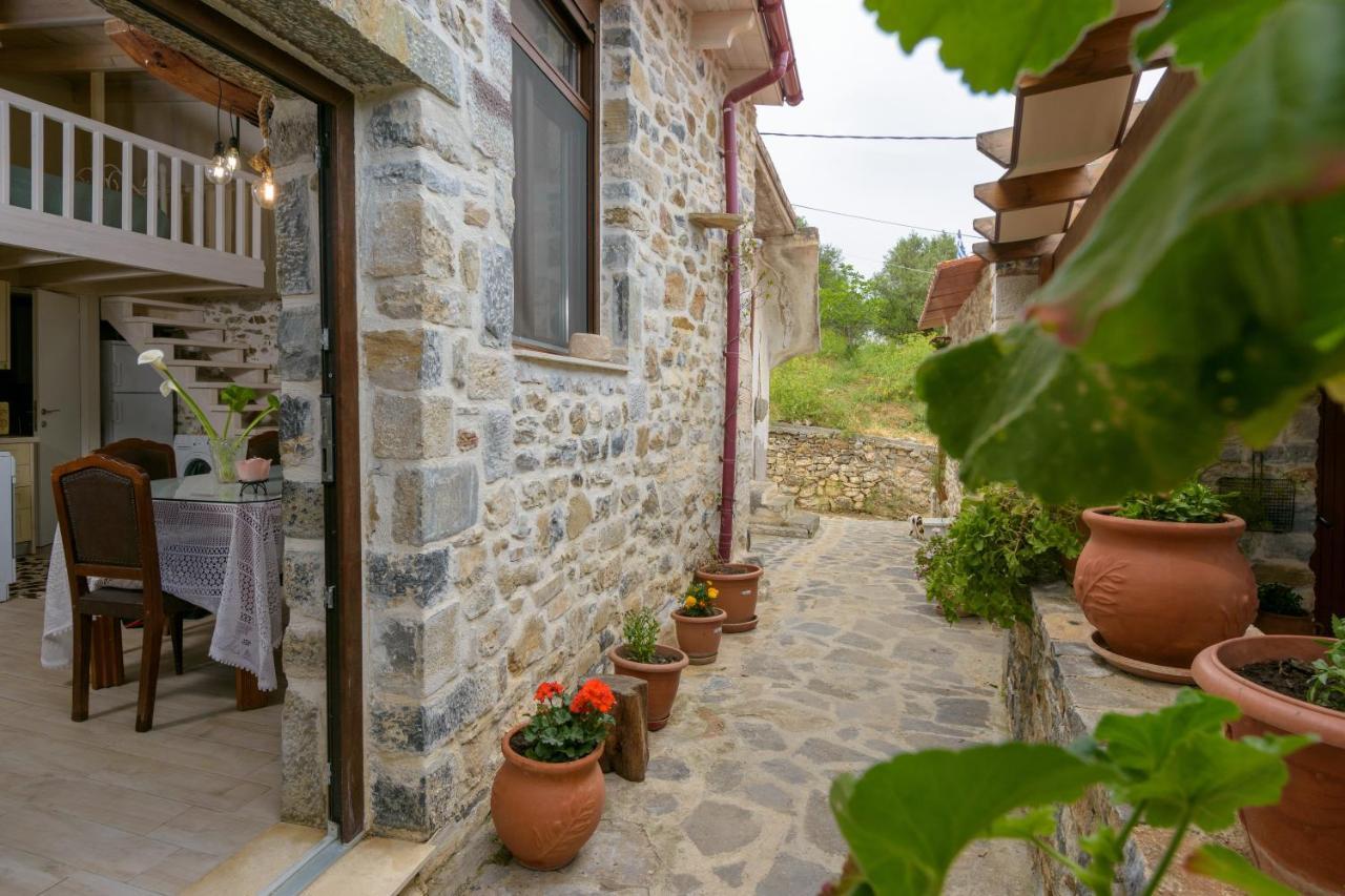 Вілла Platipodi Stone House Nikithianos Екстер'єр фото