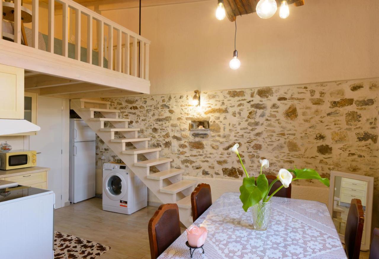 Вілла Platipodi Stone House Nikithianos Екстер'єр фото