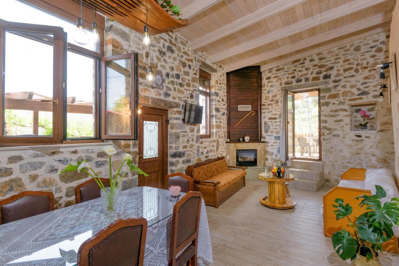 Вілла Platipodi Stone House Nikithianos Екстер'єр фото